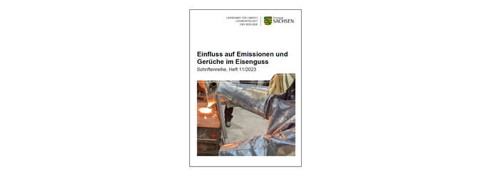 Abschlussbericht Einfluss auf Emissionen und Gerüche im Eisenguss