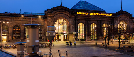 Luftmessstation Dresden Bahnhof Neustadt