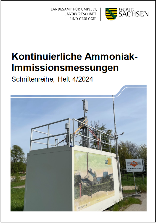Titelbild der Schriftenreihe Ammoniak Heft 4/24